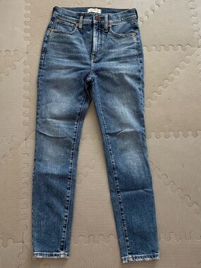 Madewell 11” high rise skinny